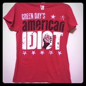 💚Green Day American Idiot NYC Rock Band Tee